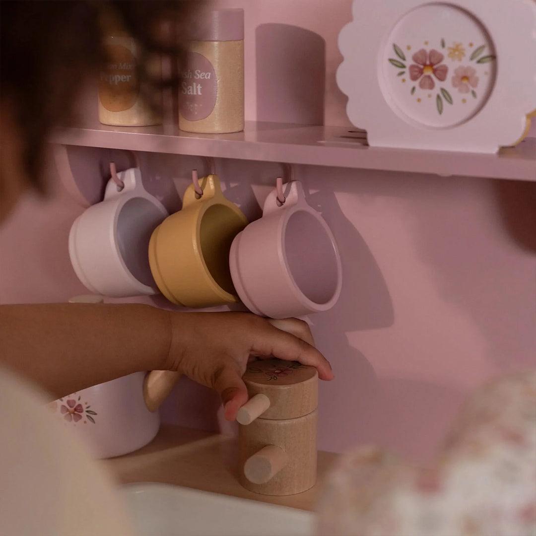Little Dutch Wooden Play Kitchen Limited Edition - Pink-Role Play-Pink- | Natural Baby Shower