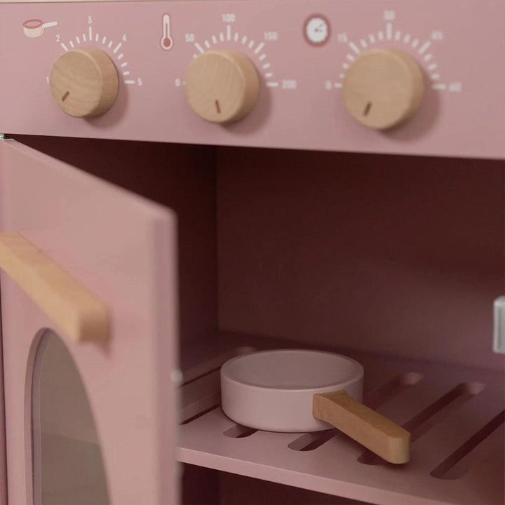 Little Dutch Wooden Play Kitchen Limited Edition - Pink-Role Play-Pink- | Natural Baby Shower