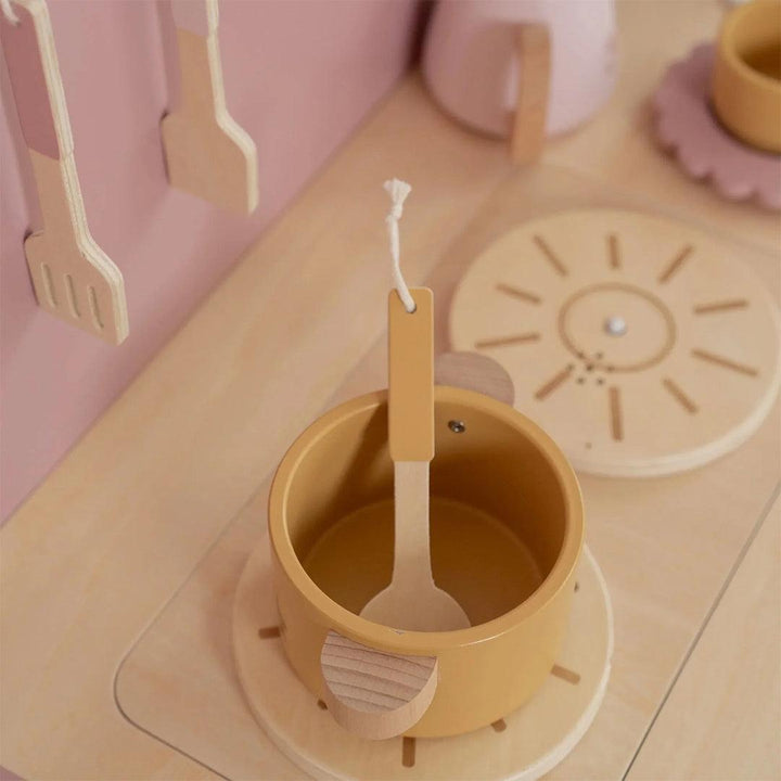 Little Dutch Wooden Play Kitchen Limited Edition - Pink-Role Play-Pink- | Natural Baby Shower