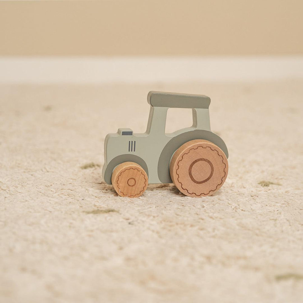 Little Dutch Wooden Tractor - Little Farm-Push-Alongs-Little Farm- | Natural Baby Shower