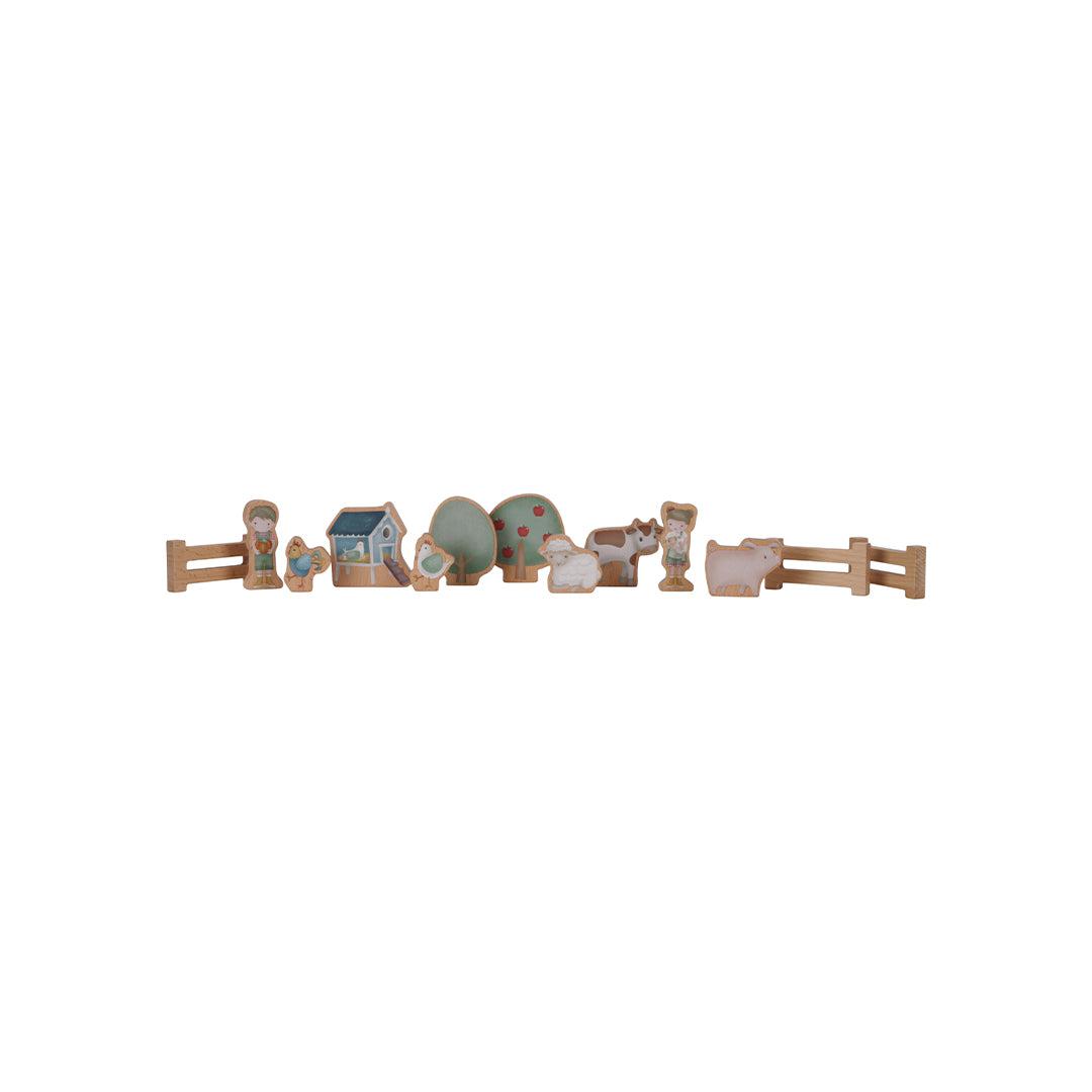Little Dutch Wooden Train Track - Little Farm-Train Sets-Little Farm- | Natural Baby Shower