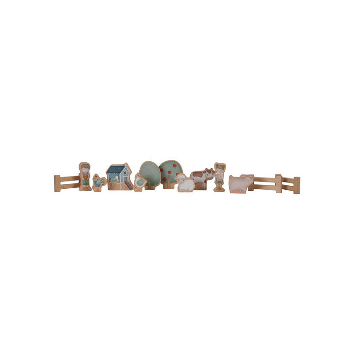 Little Dutch Wooden Train Track - Little Farm-Train Sets-Little Farm- | Natural Baby Shower