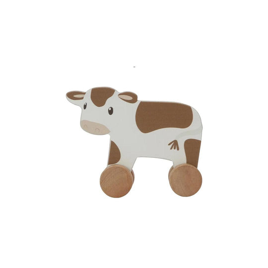 Little Dutch Wooden Pull-Along - Cow-Pull-Alongs- | Natural Baby Shower