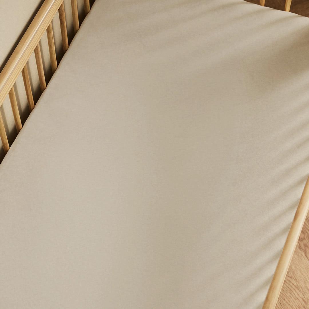 The Little Green Sheep Twin Pack Cot Bed Fitted Sheets - Linen-Sheets-Linen- | Natural Baby Shower