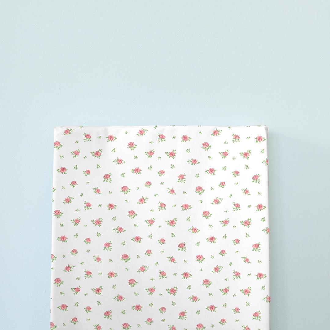 The Little Bumble Co. Anti Roll Changing Mat - Mini Roses-Changing Mats-Mini Roses- | Natural Baby Shower