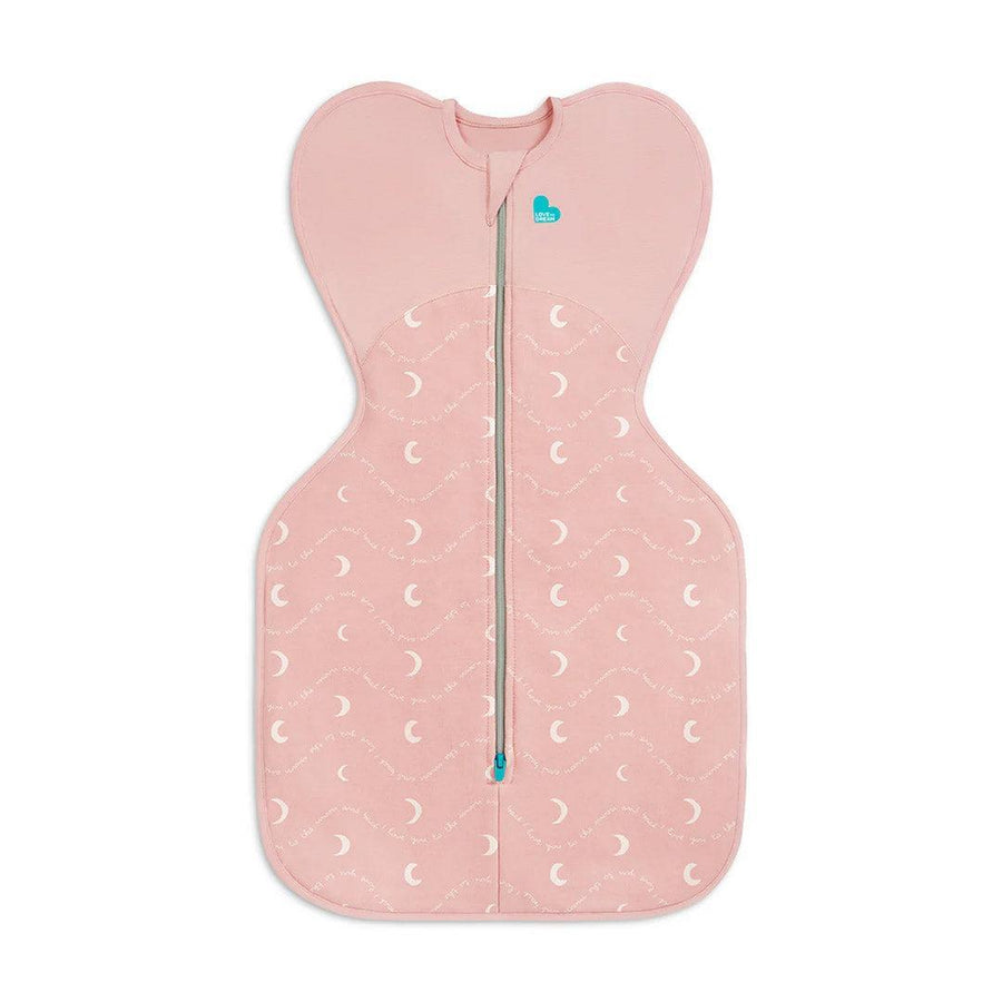 Love to Dream Swaddle Up (1.5 Tog) - Moon & Back - Dusty Pink-Sleeping Bags-Moon & Back - Dusty Pink-S | Natural Baby Shower