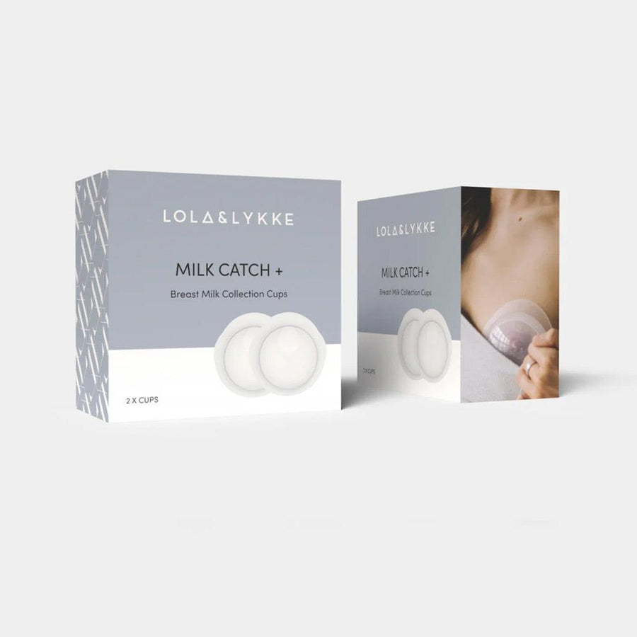 Lola & Lykke Milk Catch + Milk Collection Cups 2pk-Breast Pump Accessories-One Size- | Natural Baby Shower