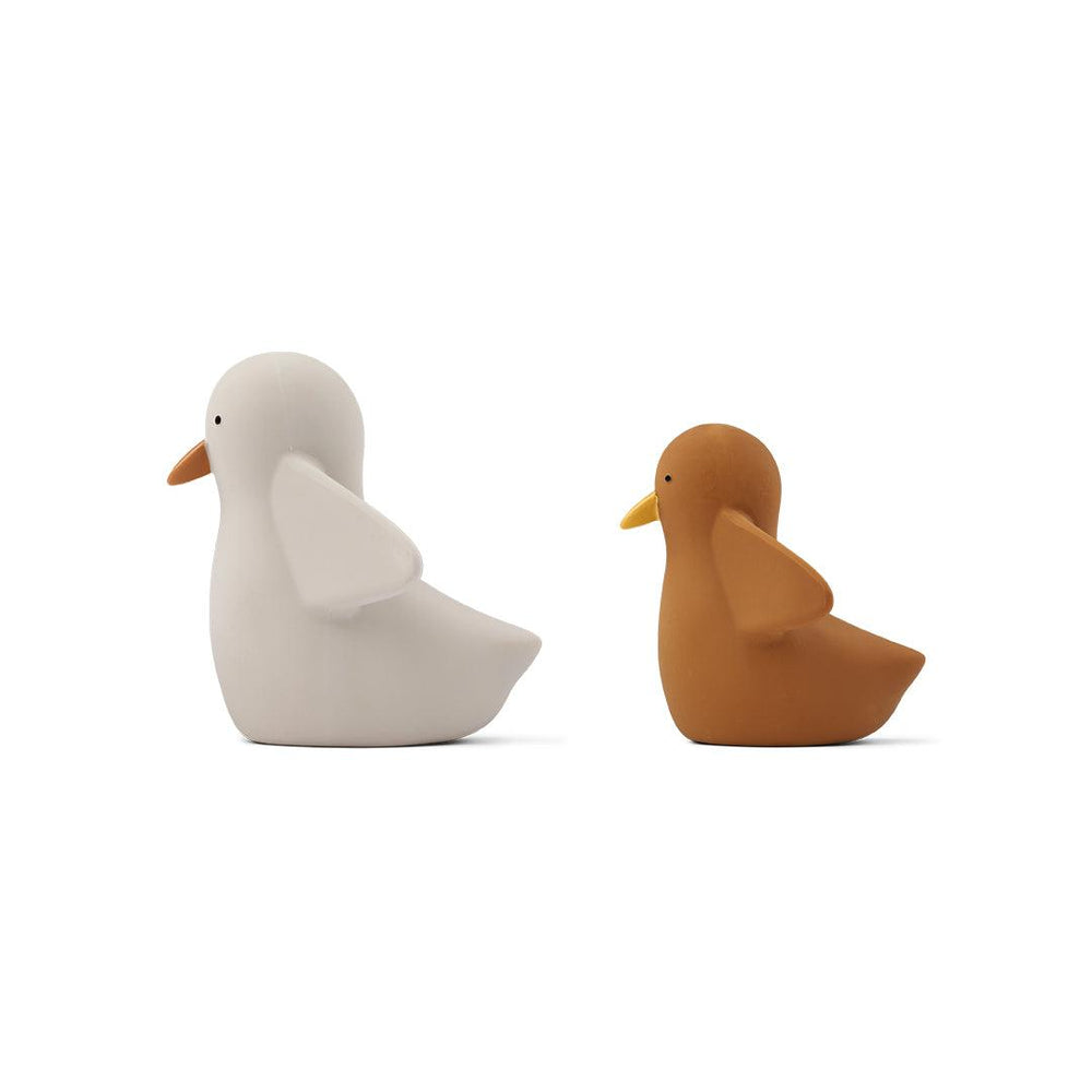 Liewood Loma Bath Toys - 2 Pack - Mustard Mix-Bath Toys-Mustard Mix- | Natural Baby Shower