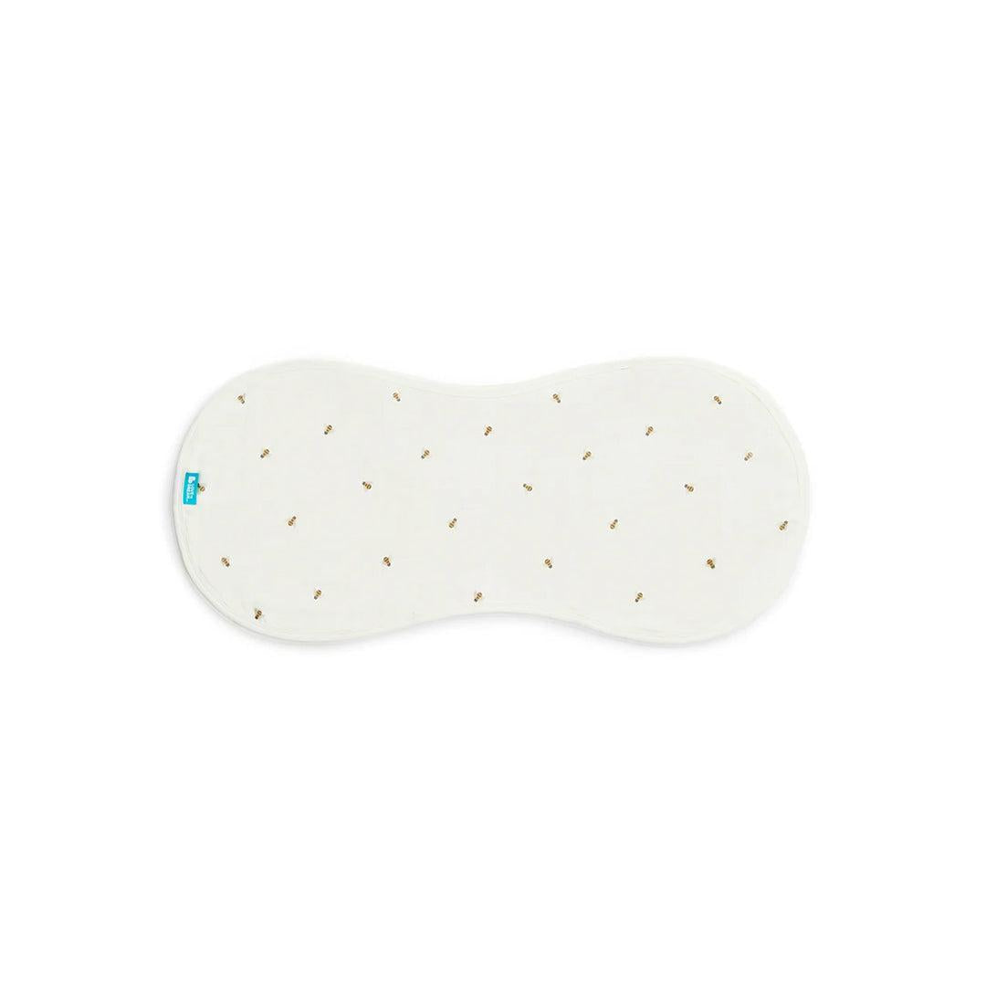 Love to Dream Burp Cloth 2 Pack - Bees/Olive-Washcloths-Bees/Olive-One Size | Natural Baby Shower