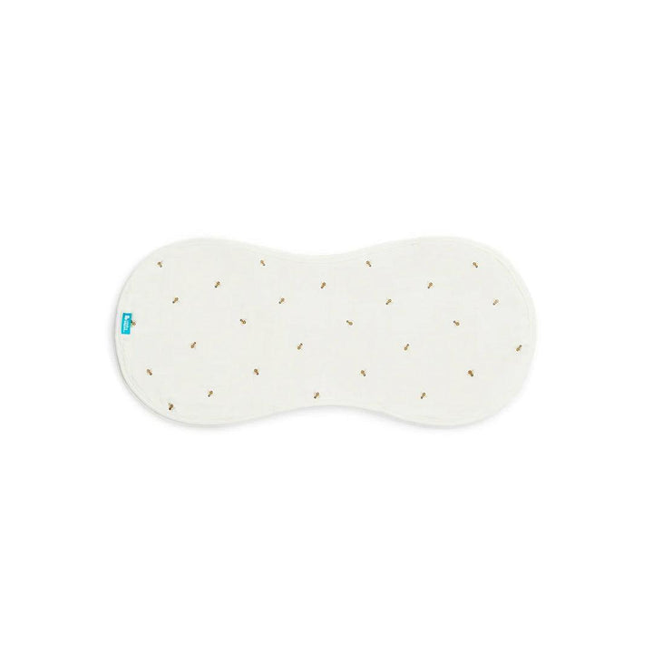 Love to Dream Burp Cloth 2 Pack - Bees/Olive-Washcloths-Bees/Olive-One Size | Natural Baby Shower