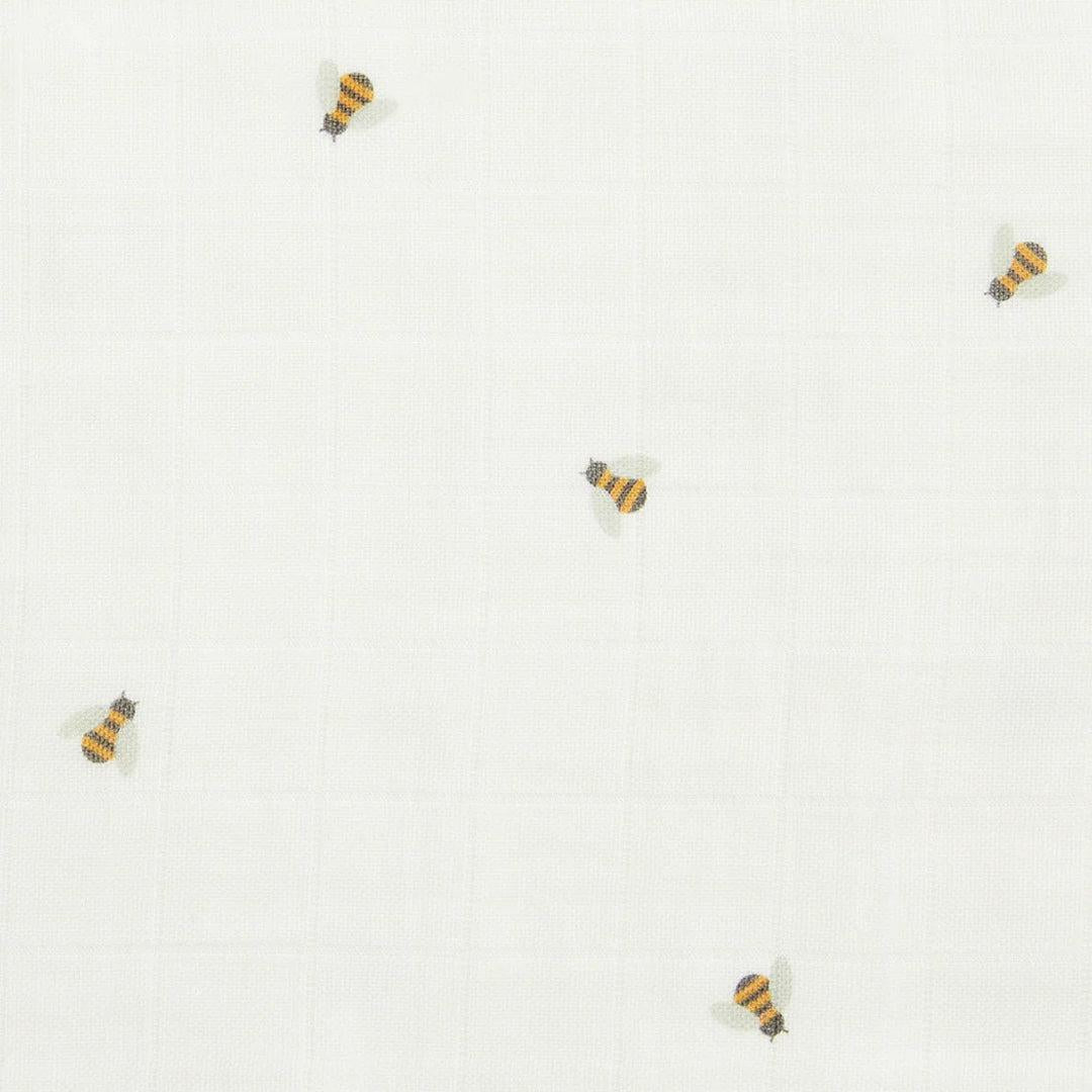 Love to Dream Burp Cloth 2 Pack - Bees/Olive-Washcloths-Bees/Olive-One Size | Natural Baby Shower