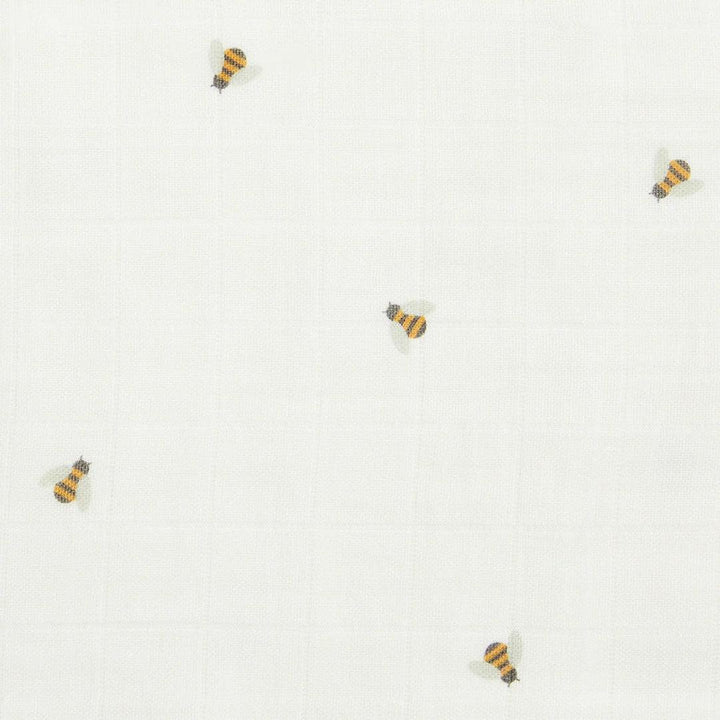 Love to Dream Burp Cloth 2 Pack - Bees/Olive-Washcloths-Bees/Olive-One Size | Natural Baby Shower