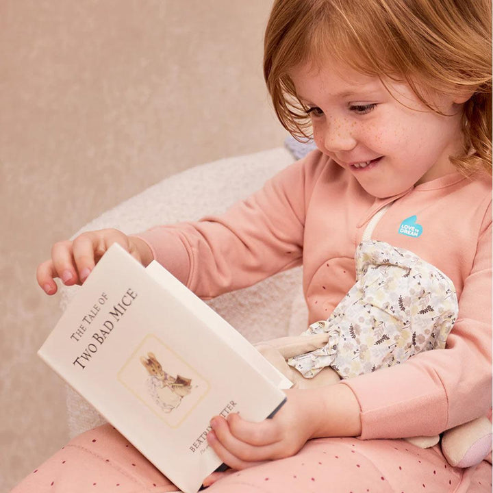 Love to Dream Sleep Bag (2.5 Tog) - Pebbles Rose-Sleeping Bags-Pebbles Rose-18-36m | Natural Baby Shower