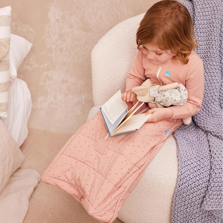 Love to Dream Sleep Bag (2.5 Tog) - Pebbles Rose-Sleeping Bags-Pebbles Rose-18-36m | Natural Baby Shower