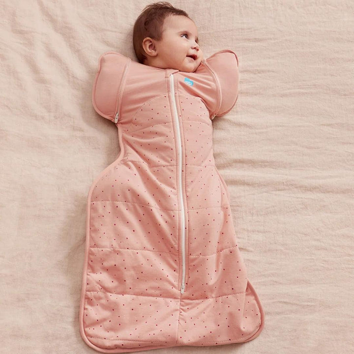 Love to Dream Swaddle Up Sleeping Bag 2.5 Tog - Pebbles Rose-Sleepsack Swaddles-Pebbles Rose-Medium | Natural Baby Shower
