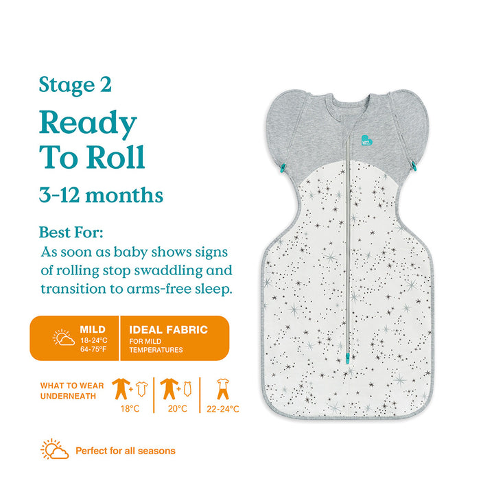 Love To Dream Swaddle Up All Seasons Transition Bag - White