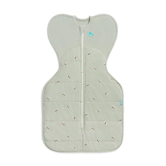 Love to Dream Swaddle Up (2.5 Tog) - Bees Olive-Sleeping Bags-Bees Olive-NB | Natural Baby Shower