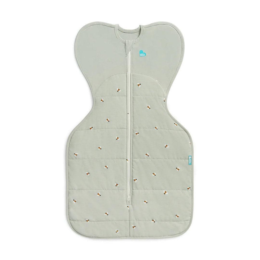 Love to Dream Swaddle Up (2.5 Tog) - Bees Olive-Sleeping Bags-Bees Olive-NB | Natural Baby Shower