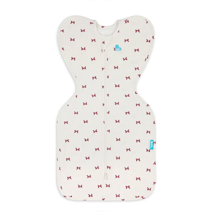 Love to Dream Swaddle Up Sleeping Bag 1.0 Tog - Bows Cream-Sleeping Bags-Bows Cream-Newborn | Natural Baby Shower