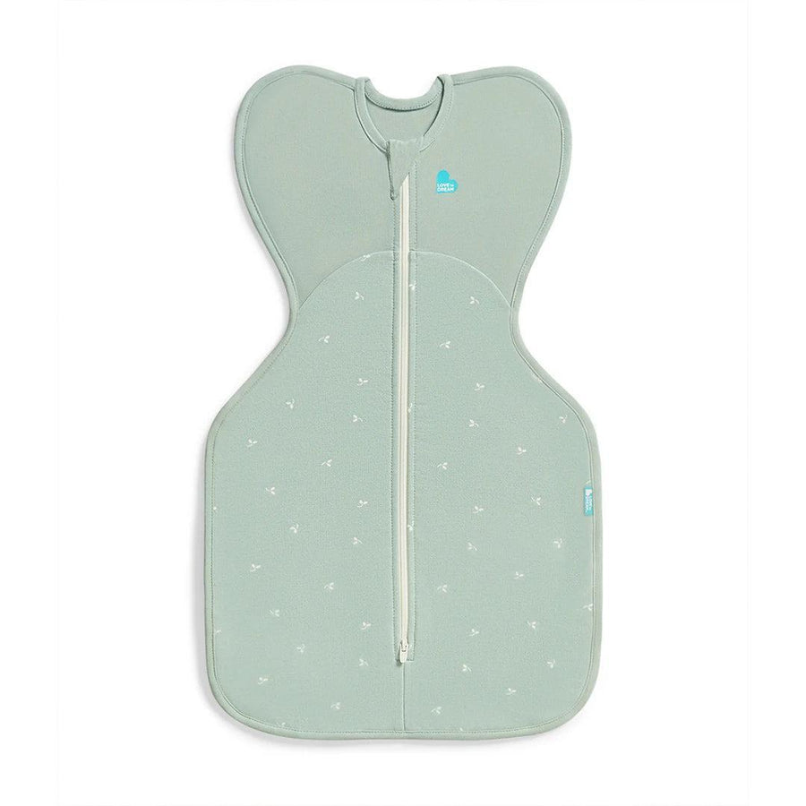 Love to Dream Swaddle Up Sleeping Bag 1.5 Tog - Twigs Olive-Sleeping Bags-Twigs Olive-Newborn | Natural Baby Shower