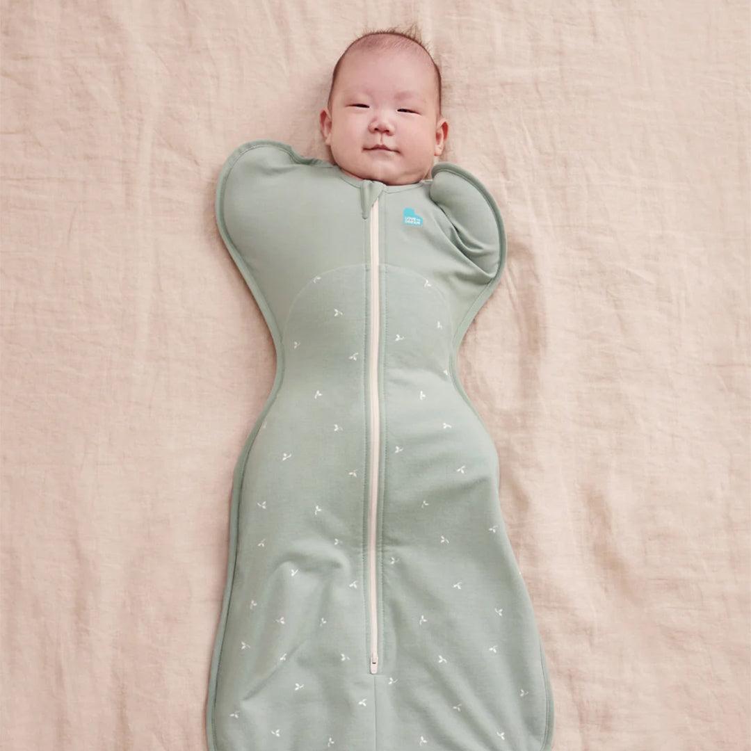 Love to Dream Swaddle Up Sleeping Bag 1.5 Tog - Twigs Olive-Sleeping Bags-Twigs Olive-Newborn | Natural Baby Shower