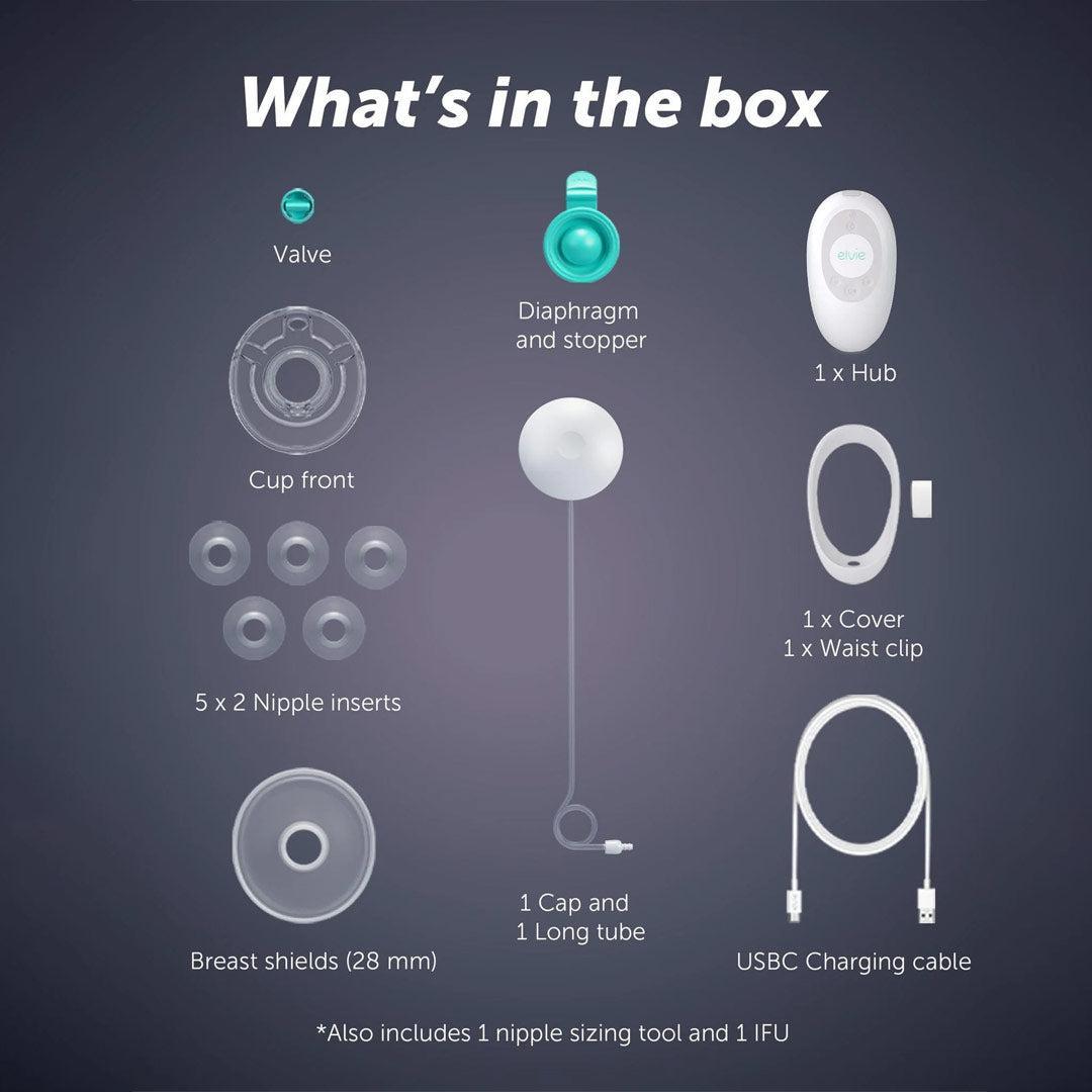 Elvie Stride 2 Single Electric Breast Pump-Breast Pumps- | Natural Baby Shower