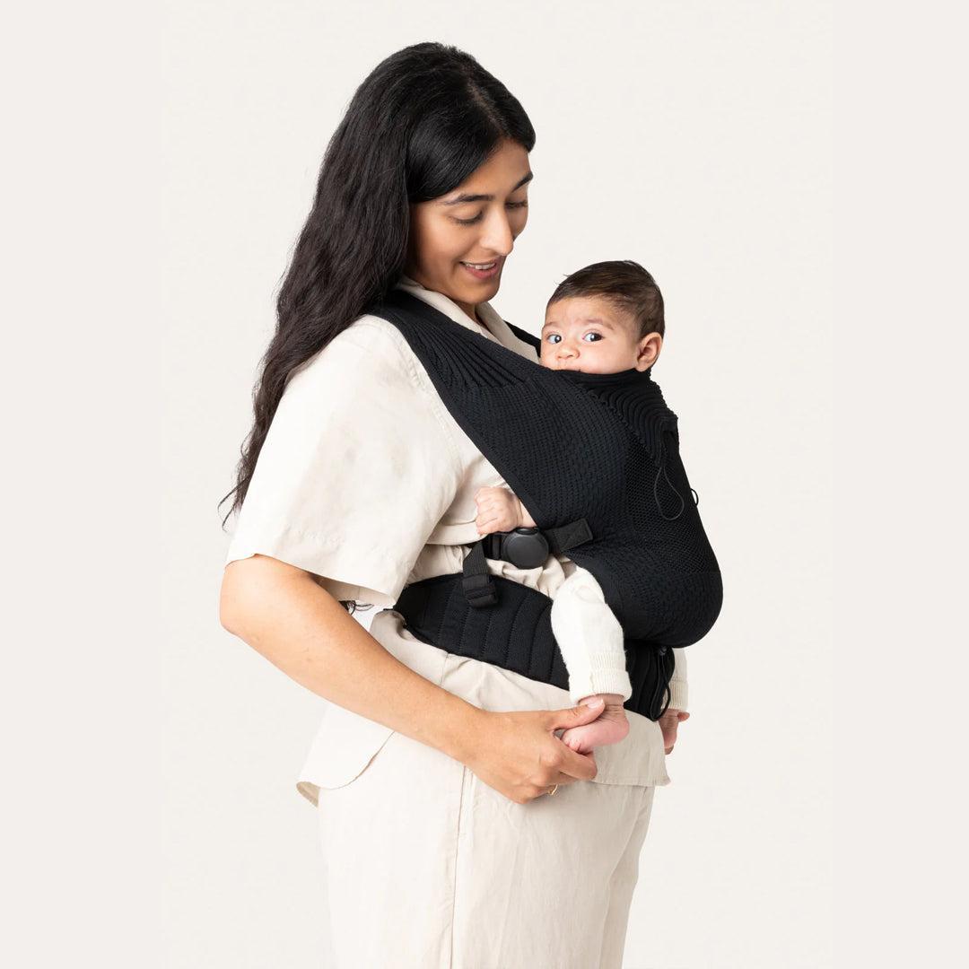Flybaby Baby Carrier - Black-Baby Carriers-Black- | Natural Baby Shower