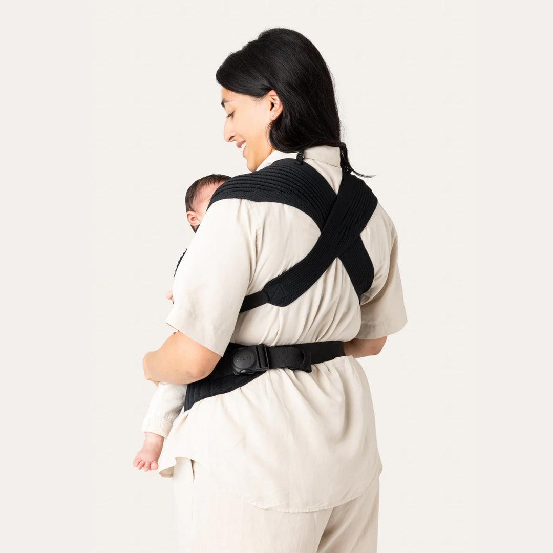 Flybaby Baby Carrier - Black-Baby Carriers-Black- | Natural Baby Shower