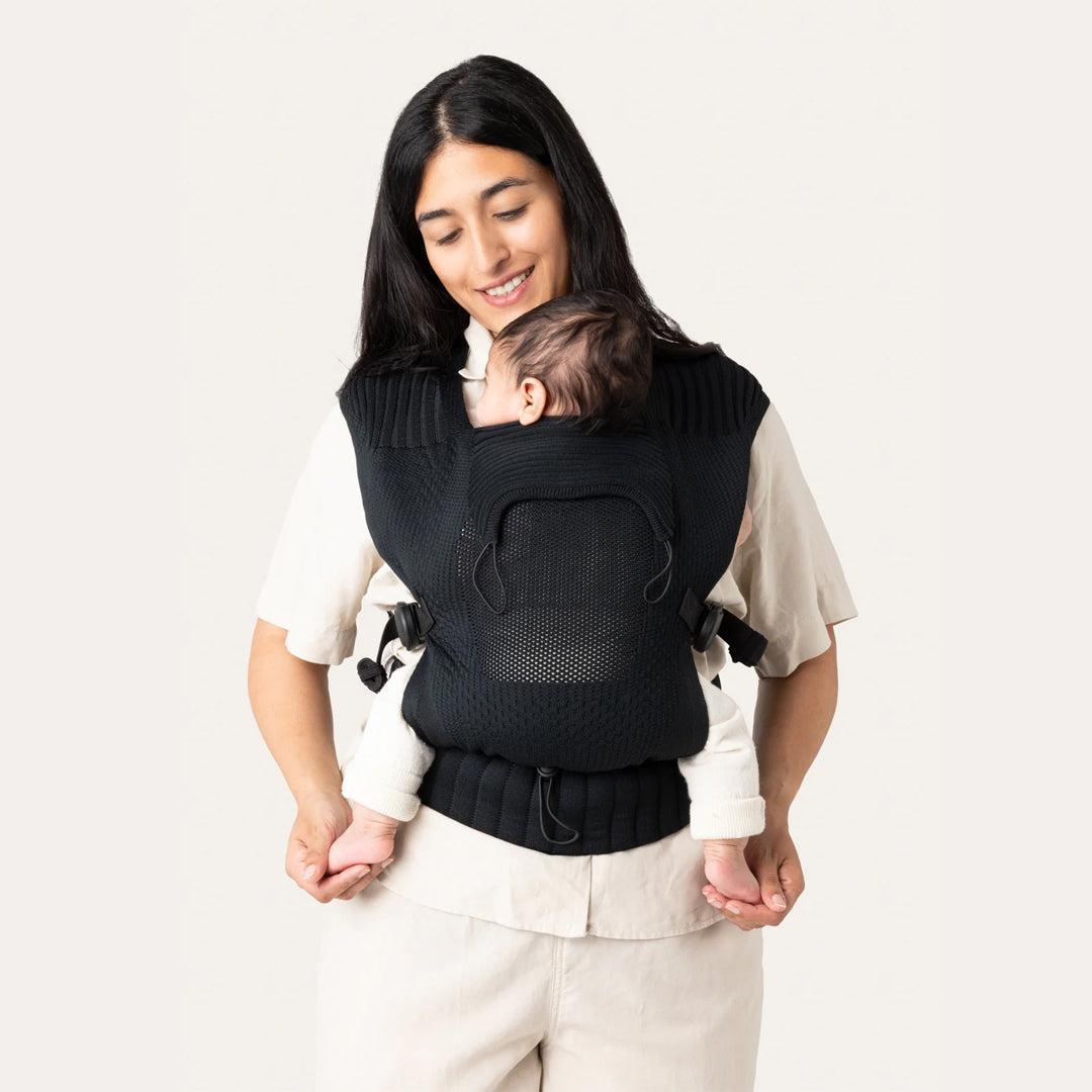Flybaby Baby Carrier - Black-Baby Carriers-Black- | Natural Baby Shower