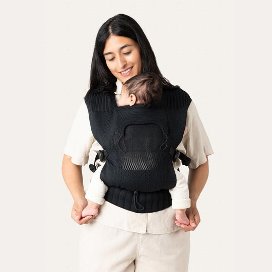 Flybaby Baby Carrier - Black-Baby Carriers-Black- | Natural Baby Shower