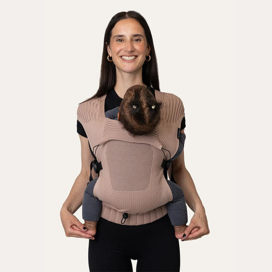 Flybaby Baby Carrier - Cinnamon-Baby Carriers-Cinnamon- | Natural Baby Shower