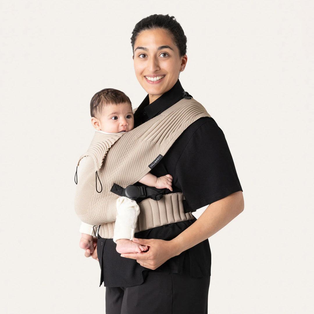 Flybaby Baby Carrier - Creme-Baby Carriers-Creme- | Natural Baby Shower
