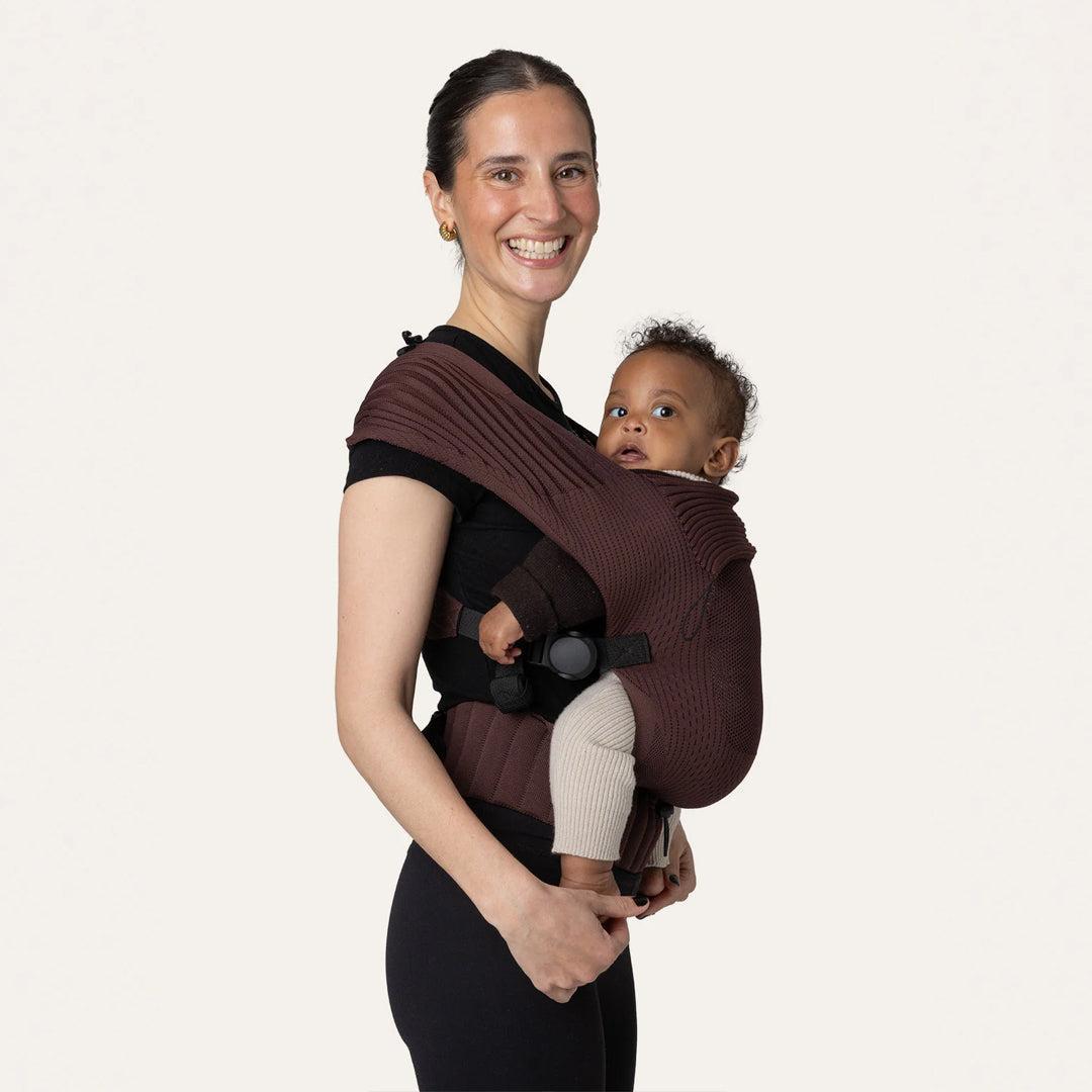 Flybaby Baby Carrier - Mokka-Baby Carriers-Mokka- | Natural Baby Shower