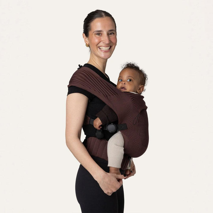 Flybaby Baby Carrier - Mokka-Baby Carriers-Mokka- | Natural Baby Shower