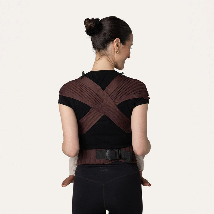 Flybaby Baby Carrier - Mokka-Baby Carriers-Mokka- | Natural Baby Shower