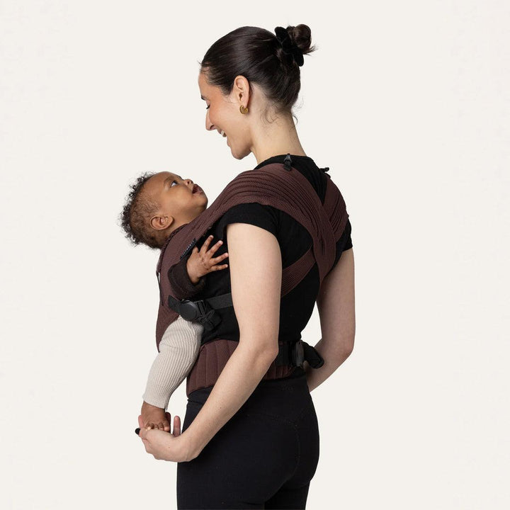 Flybaby Baby Carrier - Mokka-Baby Carriers-Mokka- | Natural Baby Shower