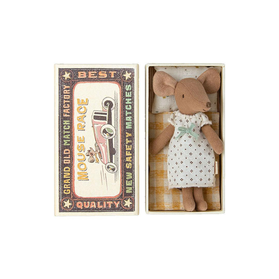 Maileg Big Sister Mouse In Matchbox - Big Sister-Dolls-Big Sister- | Natural Baby Shower