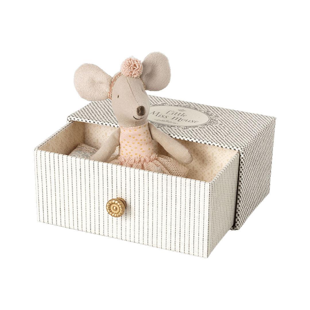 Maileg Dance Mouse In Daybed - Little Sister-Dolls-Little Sister- | Natural Baby Shower