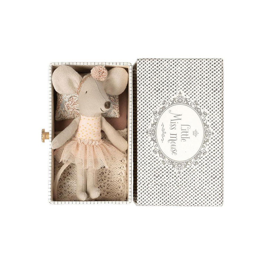 Maileg Dance Mouse In Daybed - Little Sister-Dolls-Little Sister- | Natural Baby Shower