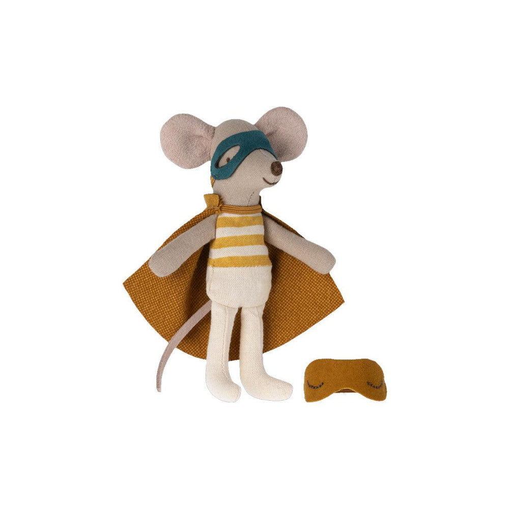 Maileg Super Hero Mouse - Little Brother-Dolls-Little Brother And Sister- | Natural Baby Shower