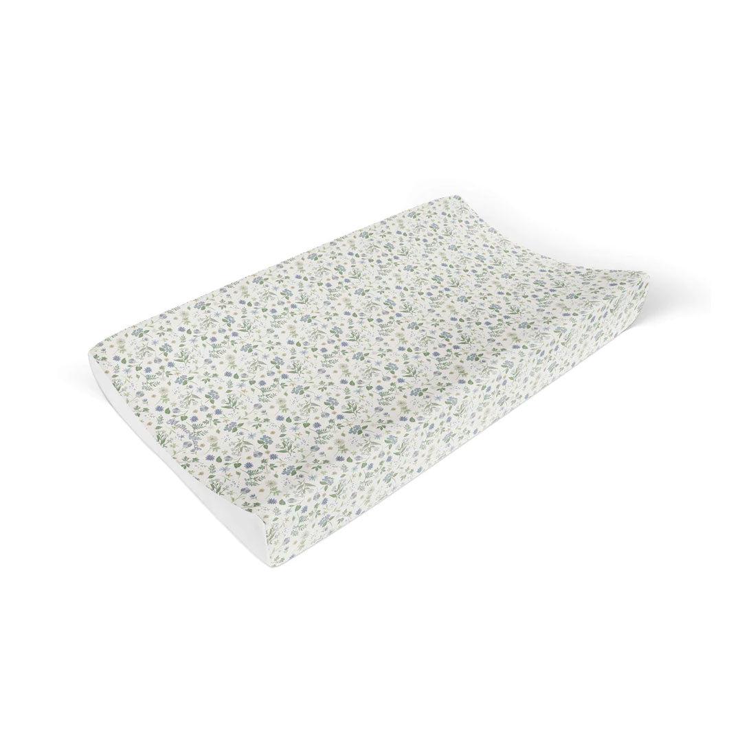 Mama Shack Anti Roll Changing Mat - Floral Print-Changing Mats-Floral Print- | Natural Baby Shower