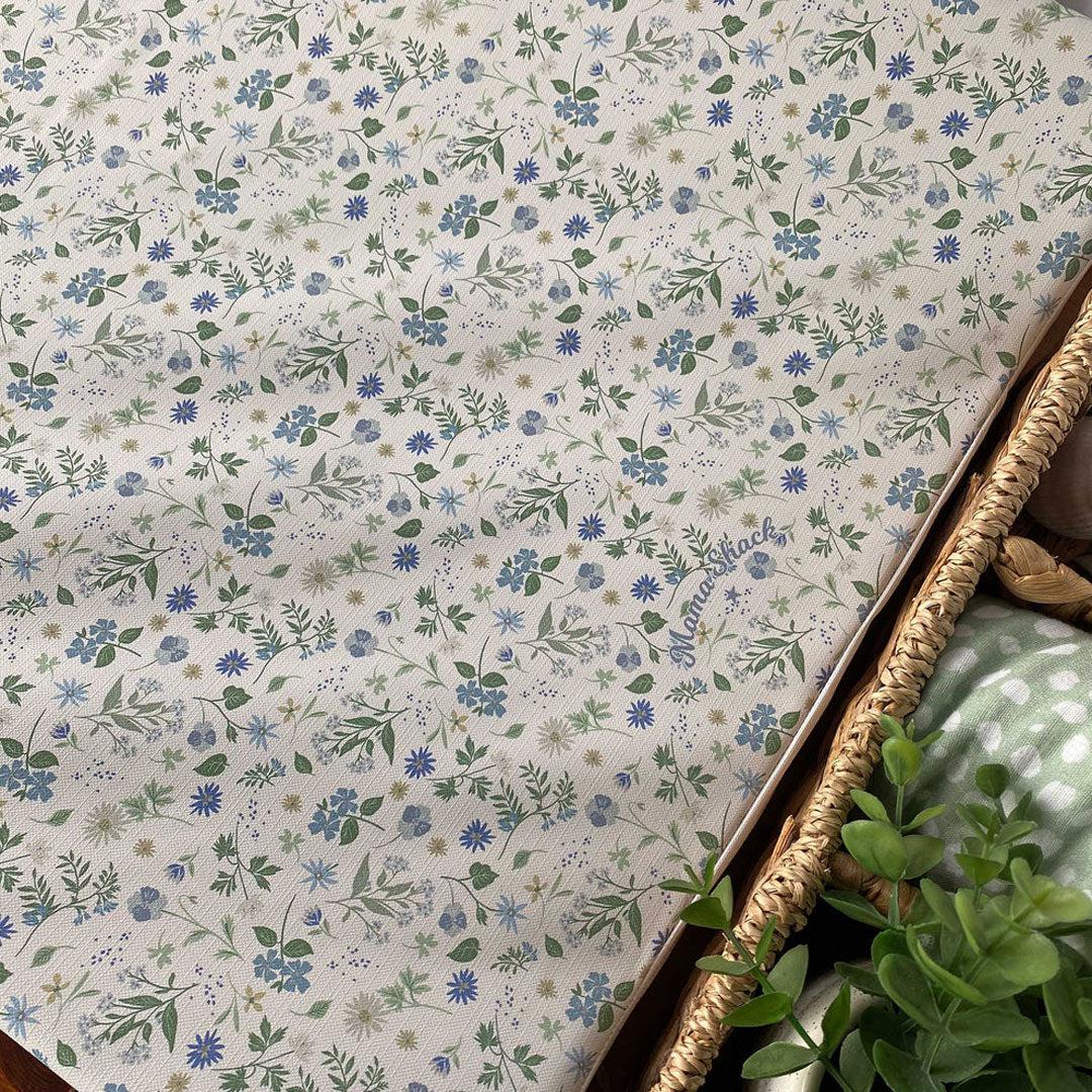 Mama Shack Anti Roll Changing Mat - Floral Print-Changing Mats-Floral Print- | Natural Baby Shower