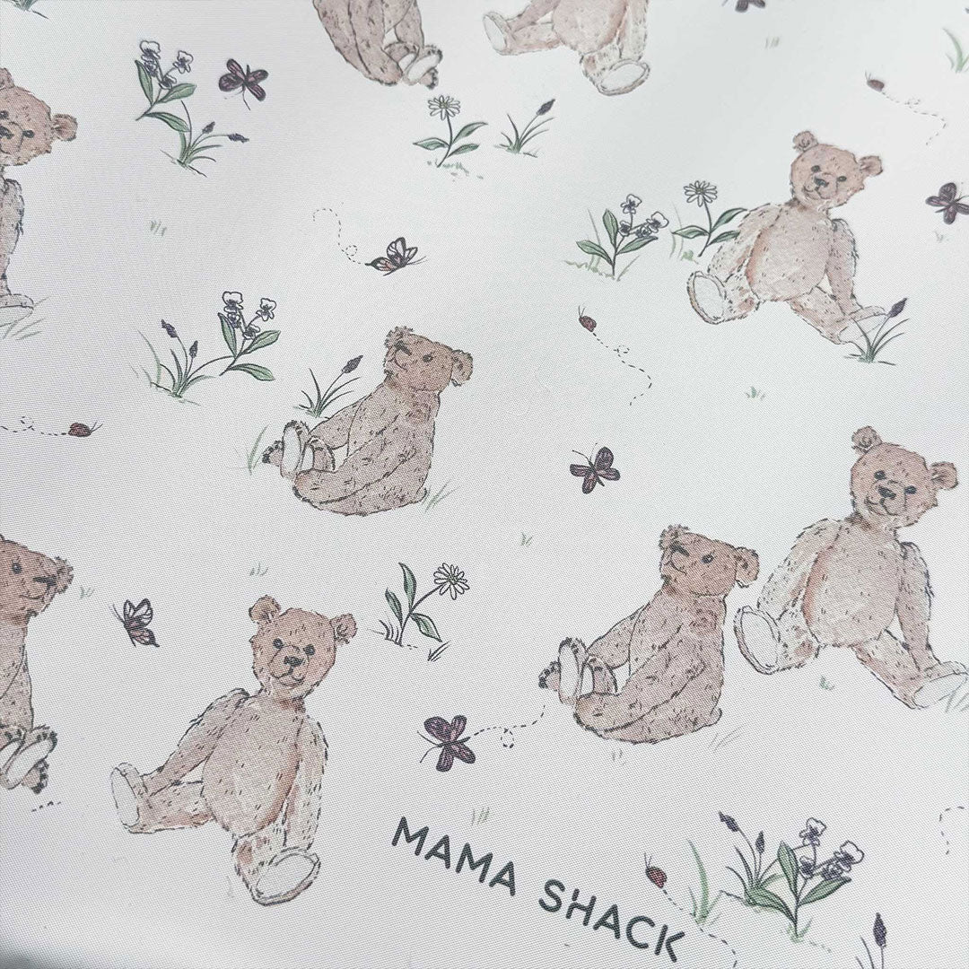 Mama Shack Anti Roll Changing Mat - Vintage Bear-Changing Mats-Vintage Bear- | Natural Baby Shower
