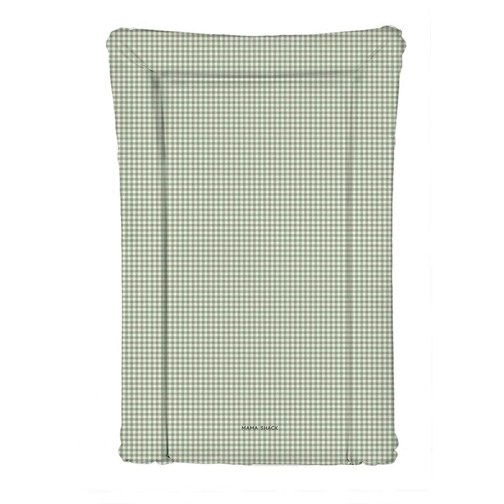 Mama Shack Changing Mat - Sage Green Gingham-Changing Mats-Sage Green Gingham-One Size | Natural Baby Shower
