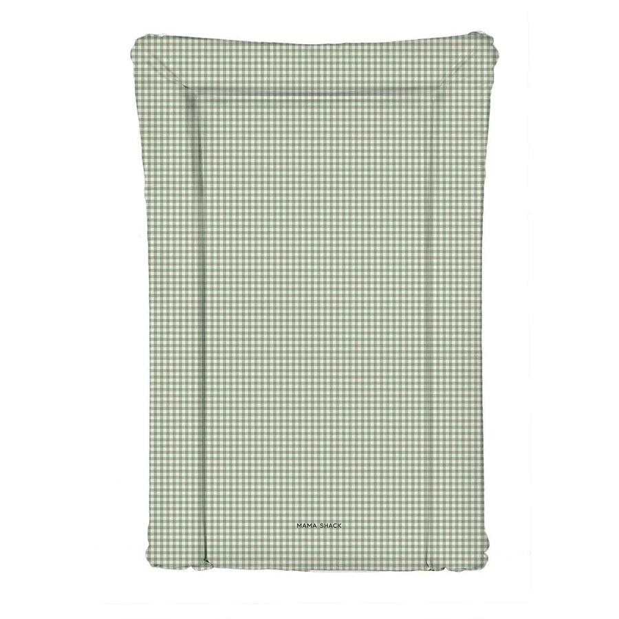 Mama Shack Changing Mat - Sage Green Gingham-Changing Mats-Sage Green Gingham-One Size | Natural Baby Shower