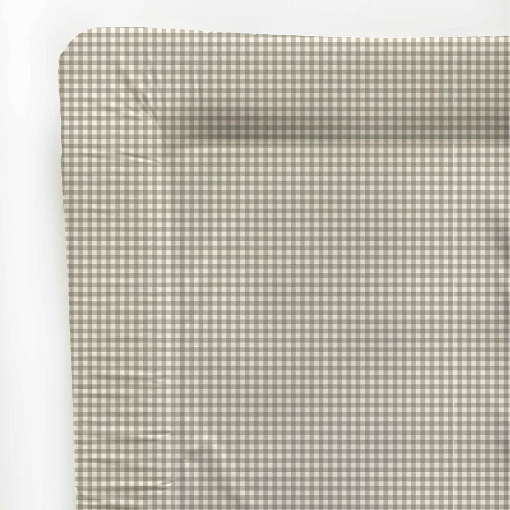 Mama Shack Changing Mat - Greige Gingham-Changing Mats-Greige Gingham-One Size | Natural Baby Shower