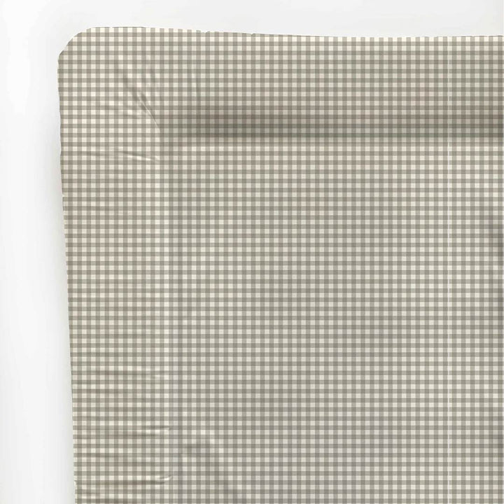 Mama Shack Changing Mat - Greige Gingham-Changing Mats-Greige Gingham-One Size | Natural Baby Shower
