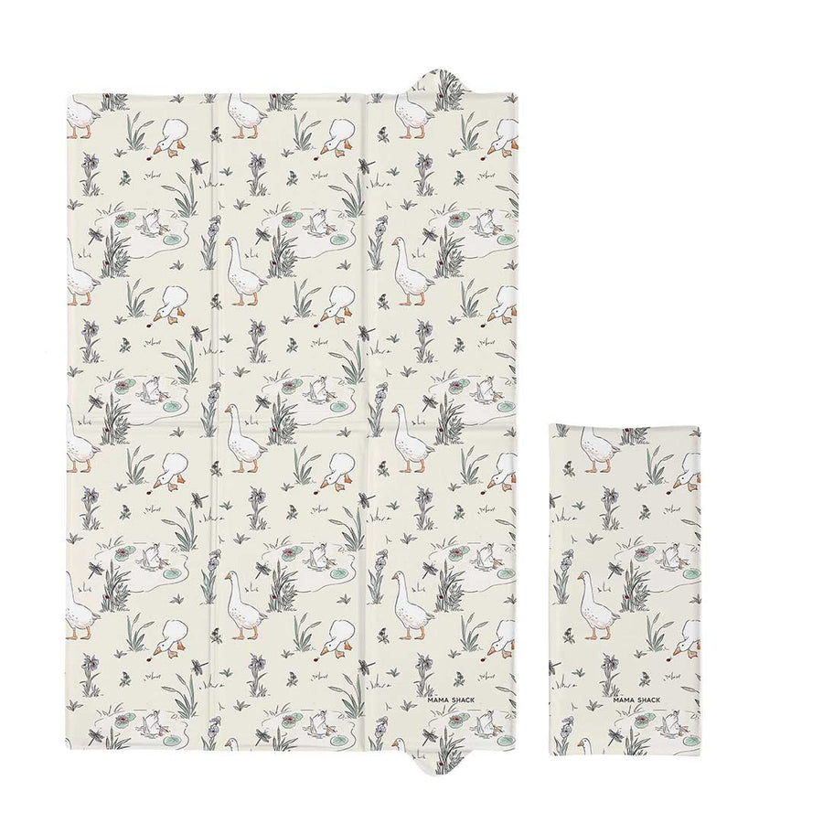 Mama Shack Foldable Travel Changing Mat - Goose & the Ladybird-Travel Changing Mats-Goose & the Ladybird- | Natural Baby Shower