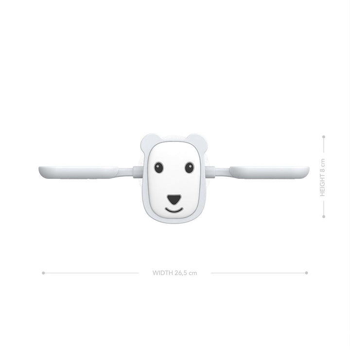 Matchstick Monkey Bathtime Scale - Polar Bear-Bath Toys-Polar Bear- | Natural Baby Shower