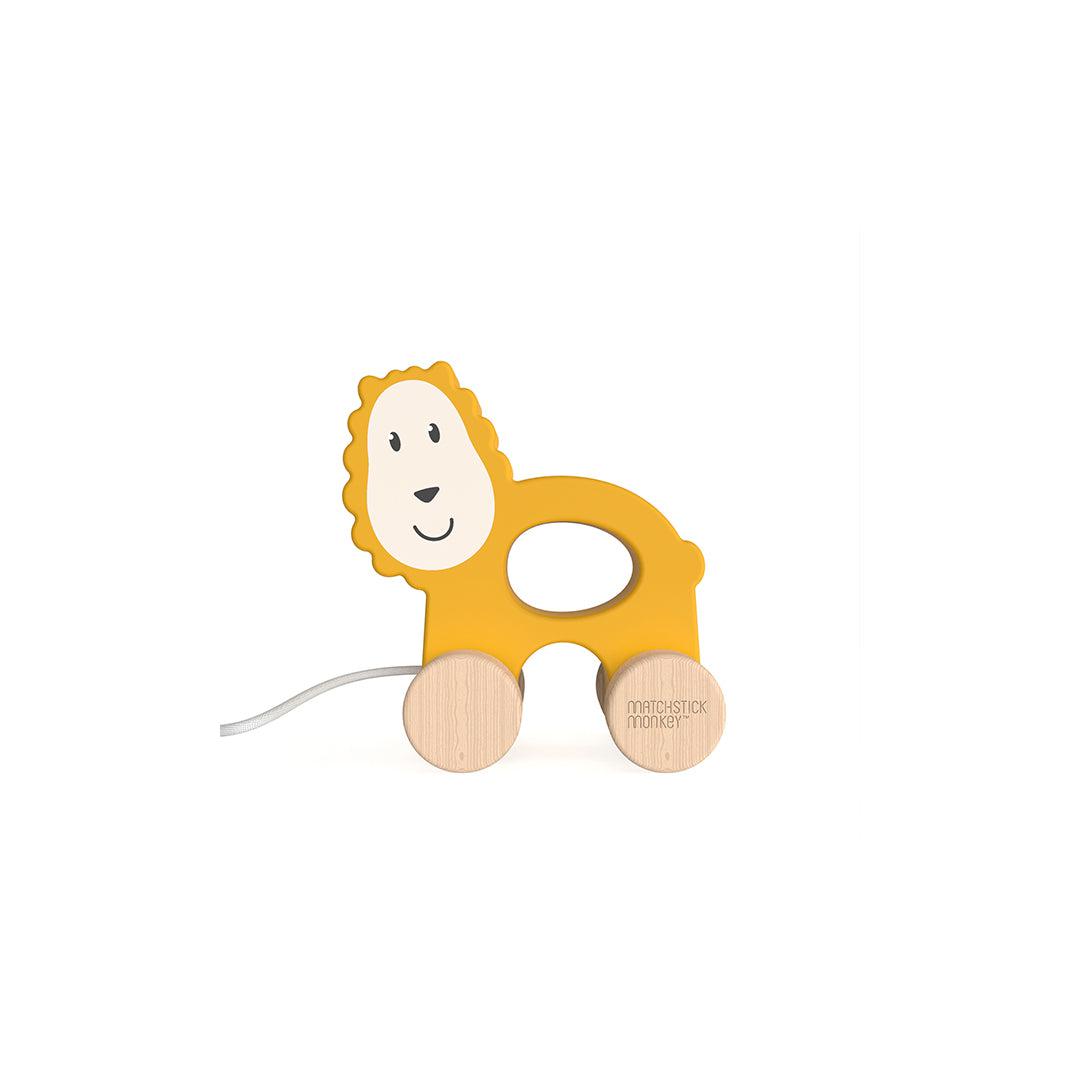 Matchstick Monkey Playtime Pull Along - Lion-Pull-Alongs-Lion- | Natural Baby Shower
